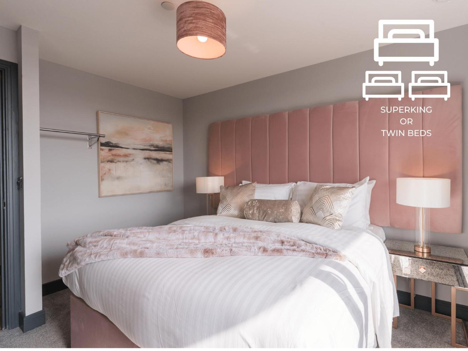 Luxe Apartments, The Moorwell, Parking, Gym - 10Mins Cardiff City Ctr Oda fotoğraf